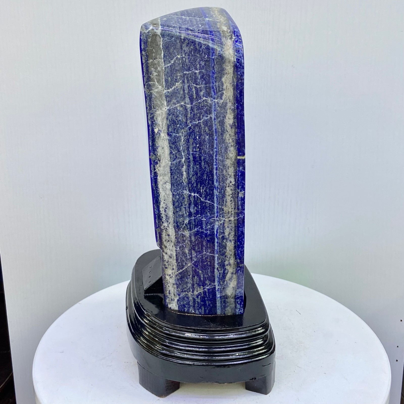 9.39LB Lapis Lazuli Freeform Polished Rough Tumble Healing Crystal Specimen Ston