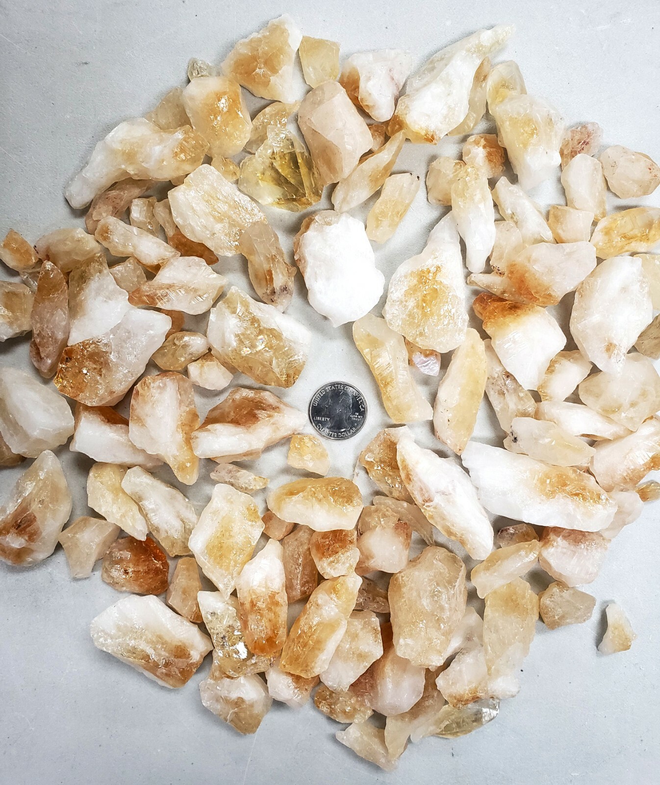 Citrine Crystal Stones – Raw Natural Chunks & Points – Wholesale Crystal