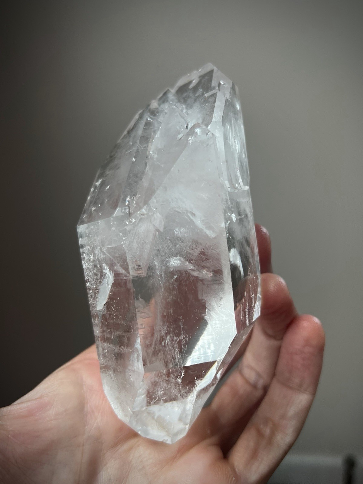 Double Terminated Quartz Crystal Floater Quartz Record Keeper Brazil Quartz