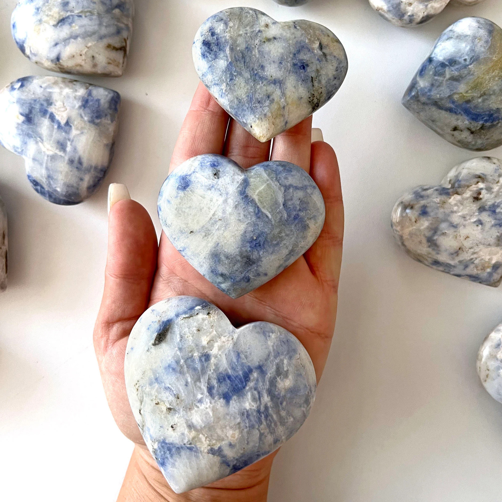 RARE Afghanite Heart | Psychic Visions | Clarity | Sharp Perception | Telepathy