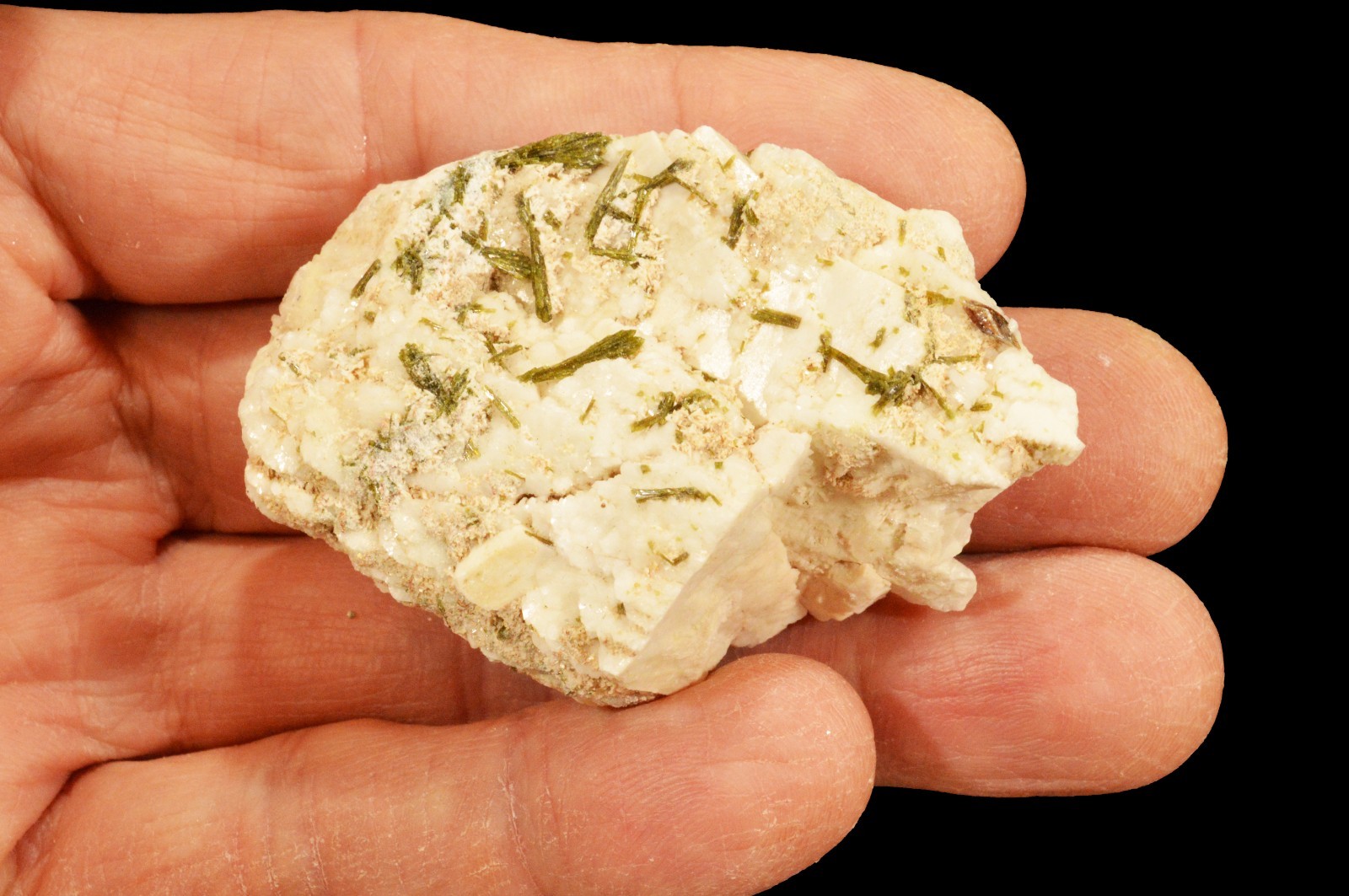 MICROCLINE Crystal 2 3/4″ 3 Oz Rock Mineral Specimen Crown Chakra Healing Stone