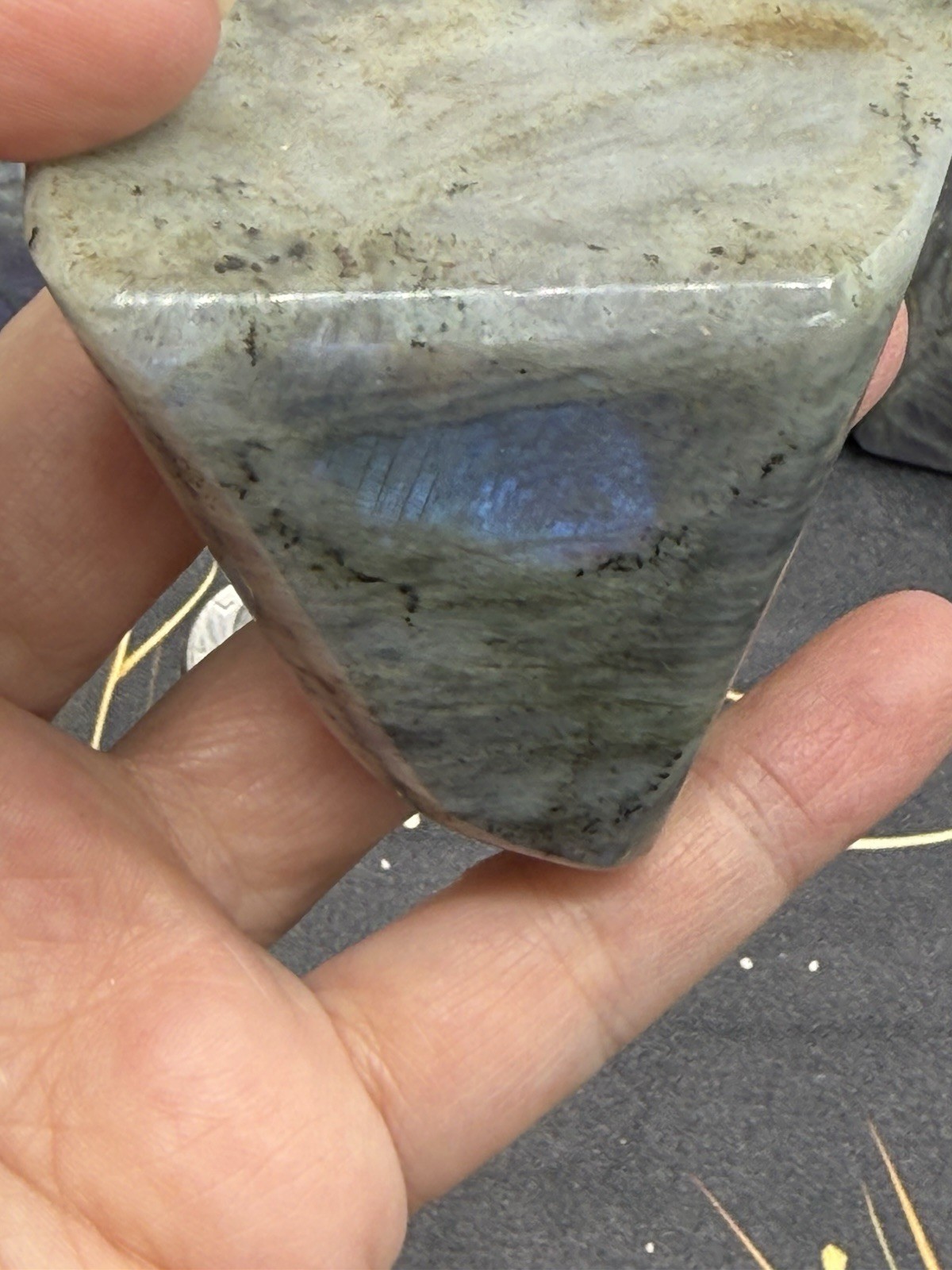 Natural Labradorite Sunset & Purple flash Free Forms Free shipping