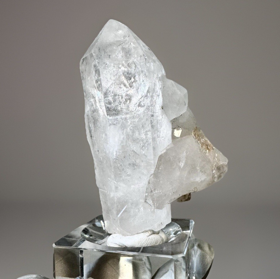 “Frosted Silver Nest” Hashupi Himalayan Quartz Druzy Recrystallized Crystal