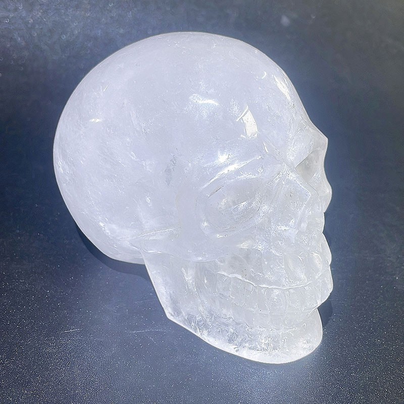 4.2″ Natural Crysta Carved Crystal Skulls , Home Decoration , Crystal Healing