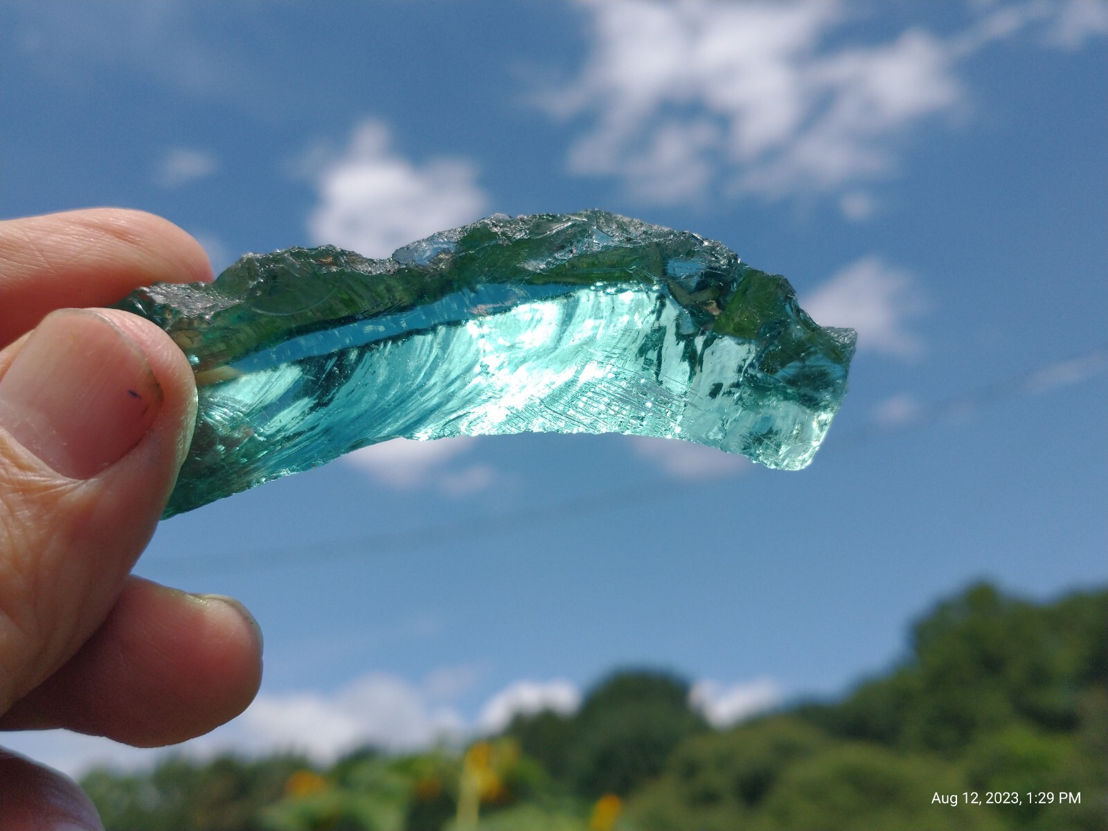 spiritual Sacred spere Atlantis Andara Crystal 25 Grams