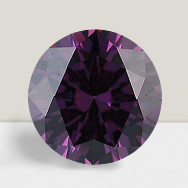 Amethyst Round Cut Gemstone 10 Cts – 15 mm AAA+ Loose Gem