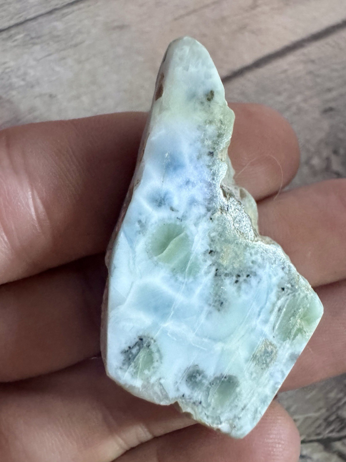 Beautiful Dominican Republic Larimar 17 Grams.