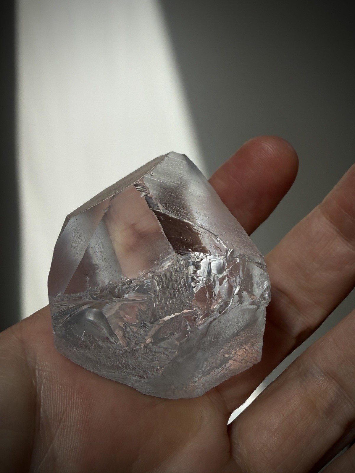 Lemurian Quartz Crystal Optical Quartz Self Healed Quartz Brazil Crystal