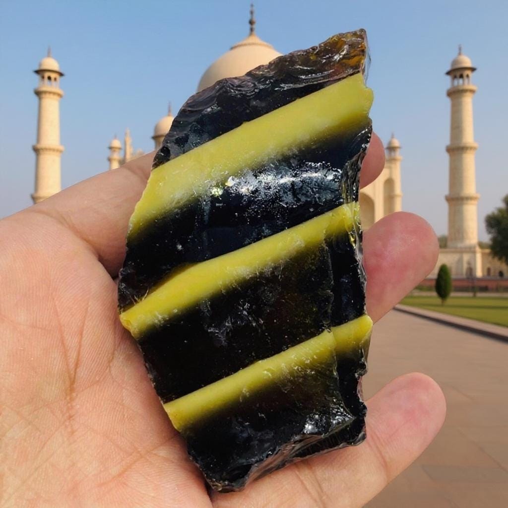Yellow Topaz Raw Crystal Rough 210-310CT Natural Gemstone for Lapidary Cutting