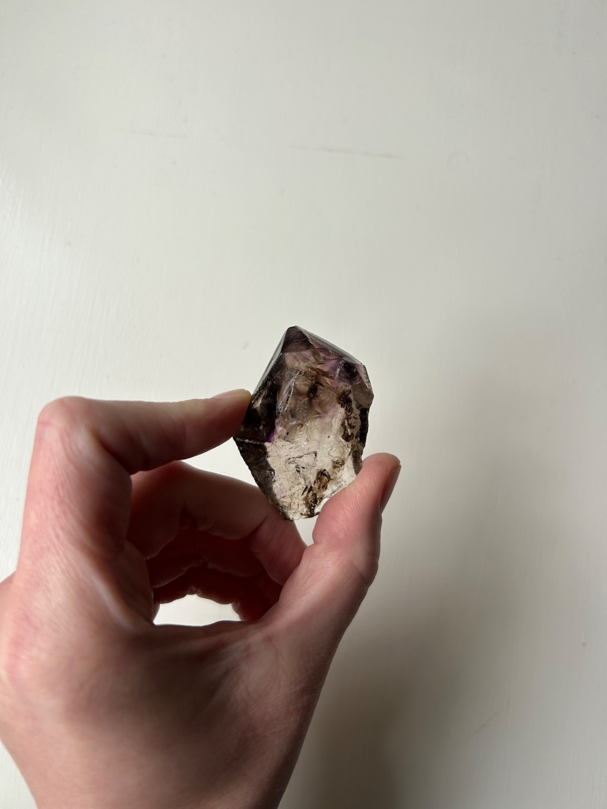 Stunning Super 7 (Melody Stone) Amethyst Cacoxenite Point 32g 2 inches