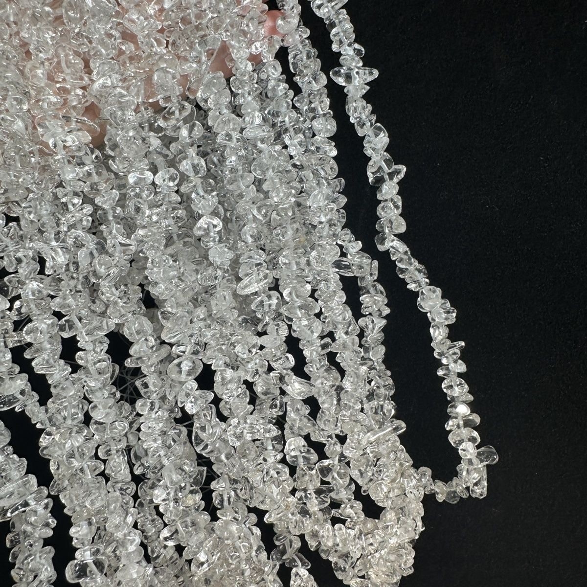 Clear Quartz Crystals Irregular Beads Can Diy Healing Overall length: 80mm