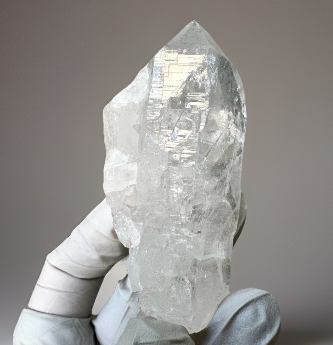 “Frosted Silver Nest” Hashupi Himalayan Quartz Druzy Recrystallized Crystal