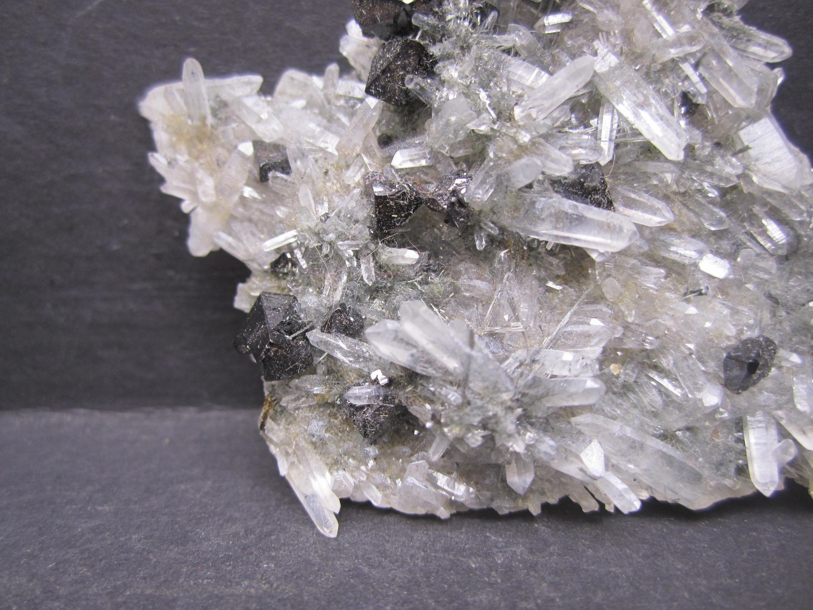 Cassiterite on Quartz, Viloco Mine, Bolivia #8