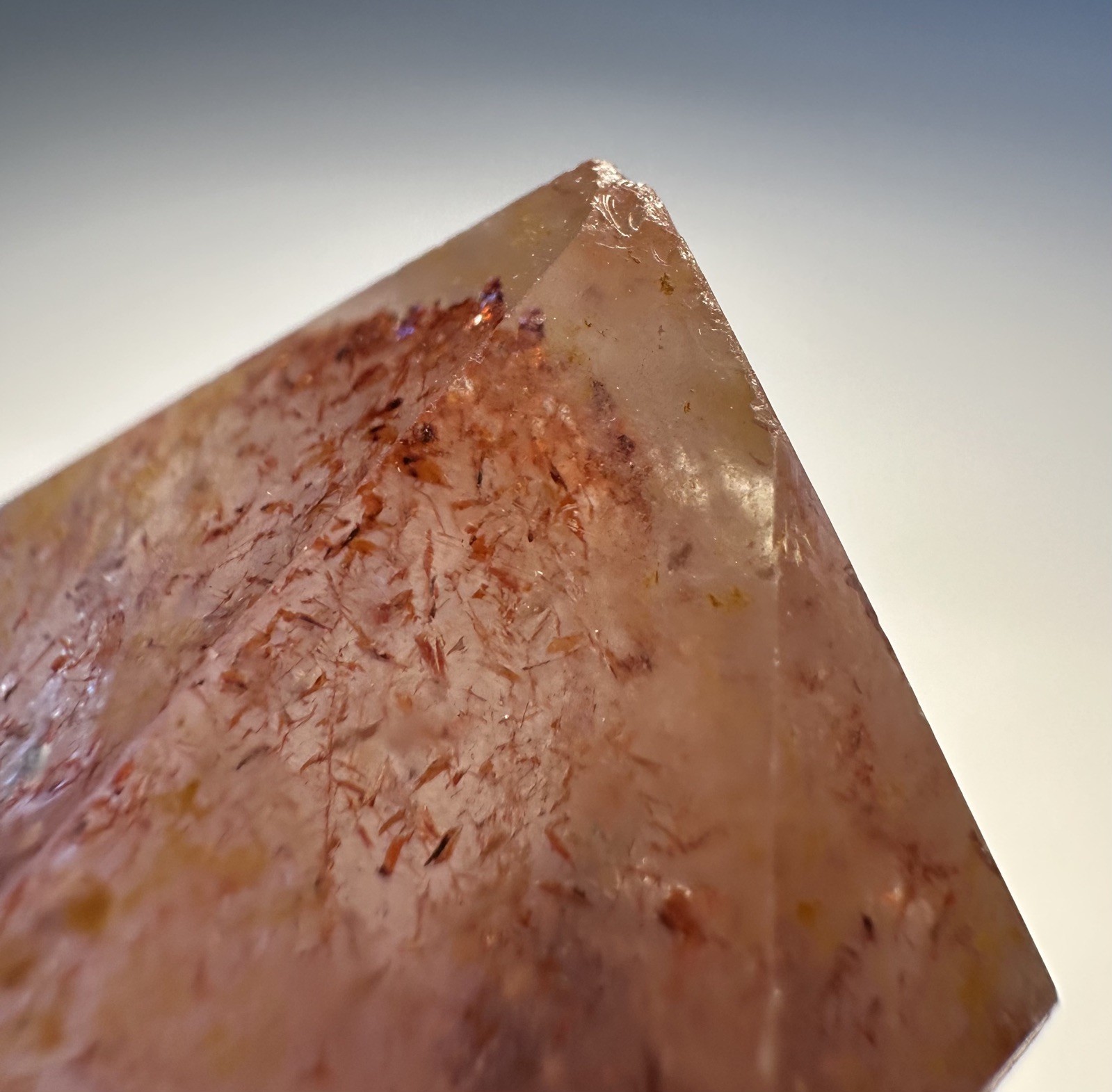 Hematite Included Quartz From Nigeria (See Description)