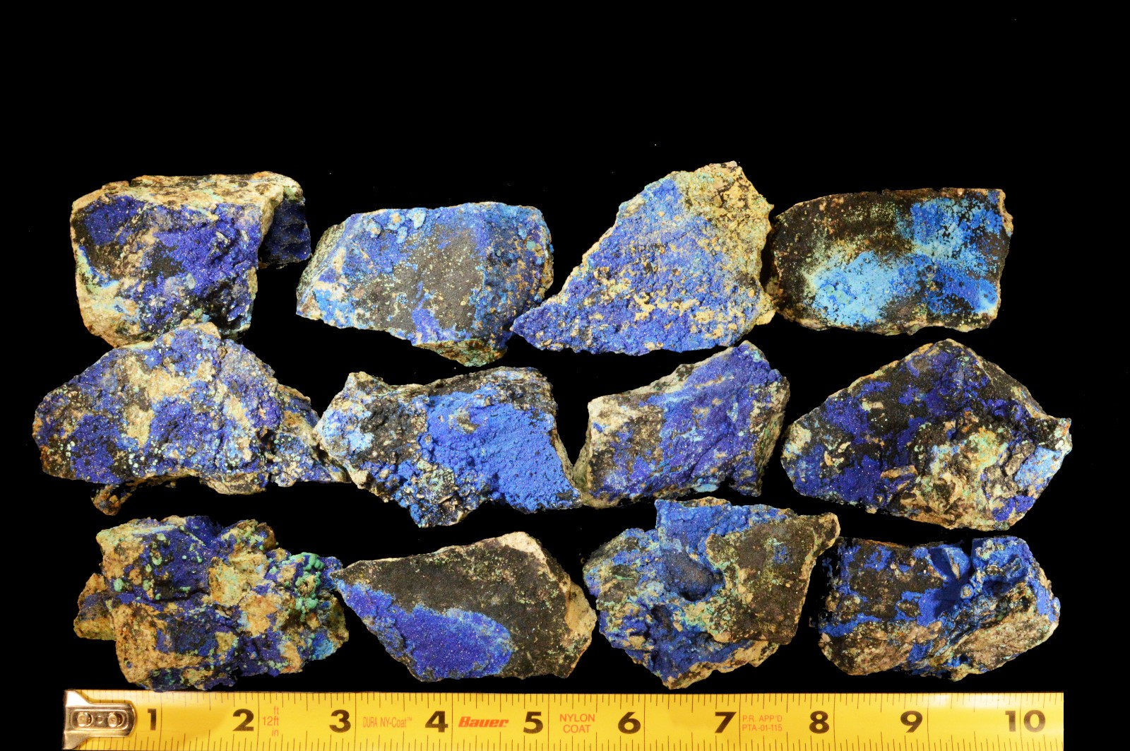 Azurite Malachite Tenorite 2″ 1-2 Oz Metaphysical Throat Chakra Healing Crystal