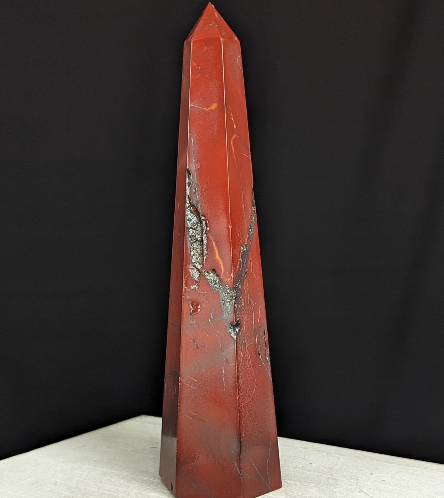 Mookaite Tower Obelisk Large Crystal Tall Big Point Gemstone Wand
