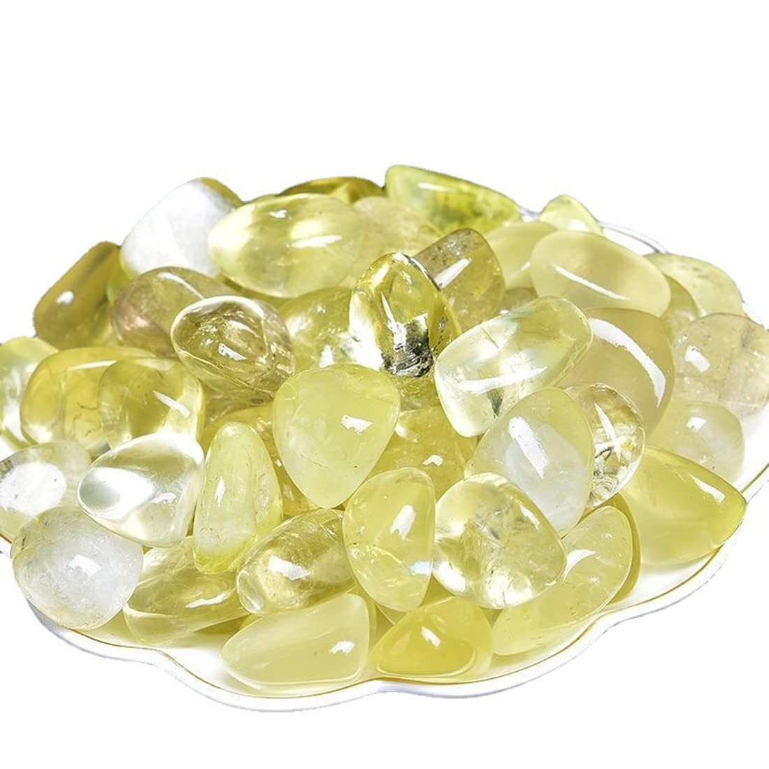Citrine Crystal Tumbled Healing Stones, 1.25-2.0″