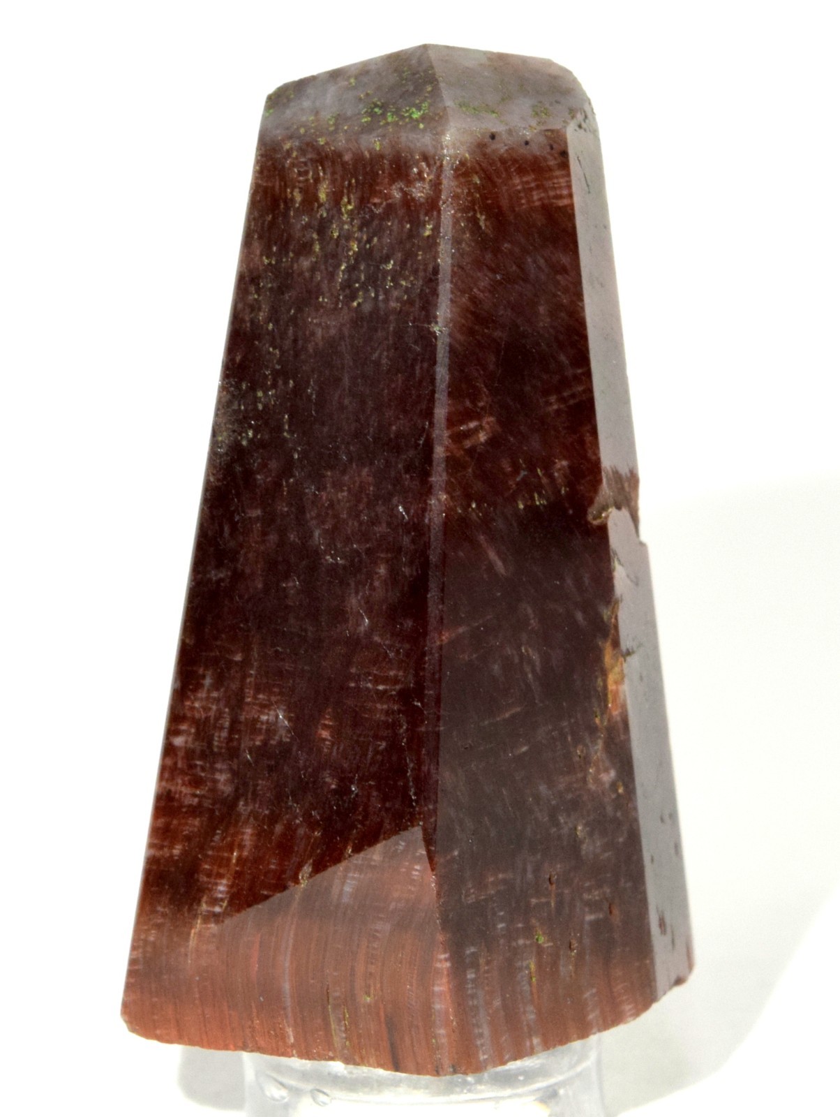 42mm Tiger Eye Point Polished Natural Sparkling Chalcedony Quartz Mineral Africa