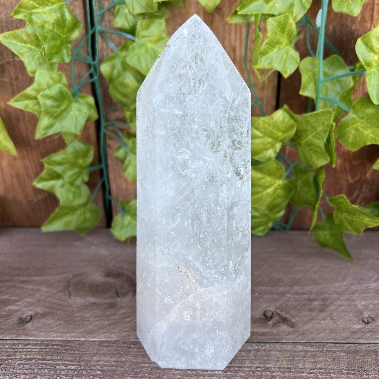 3 Piece Large Polished Quartz Crystal Points – 5 Pounds Wholesale Crystal Towers