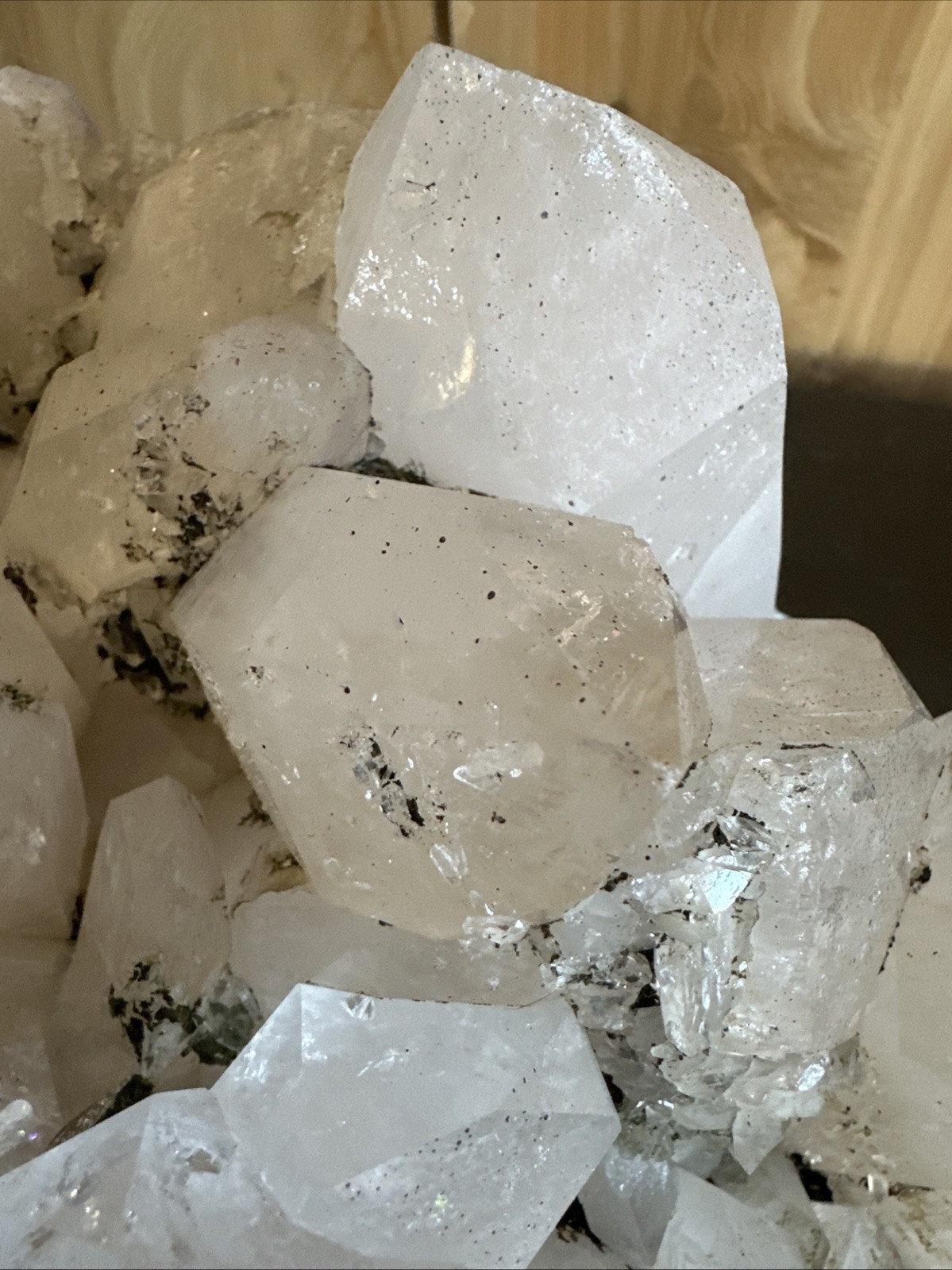XL Clear Crystal Quartz Specimen, Multiple Points, 16+ Pounds!