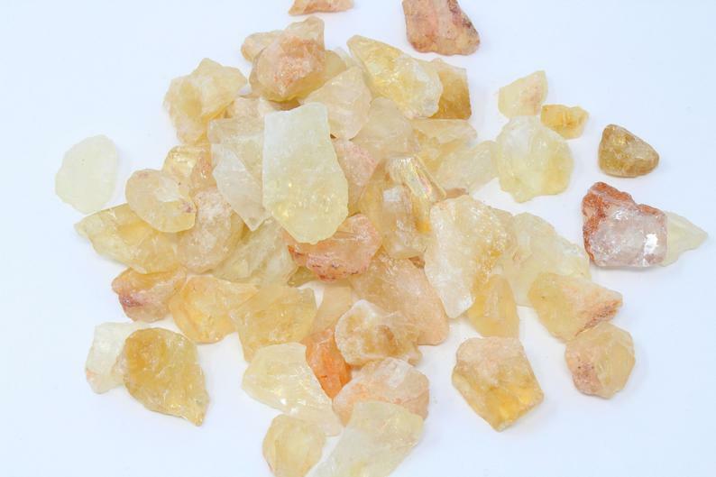 Rough Raw Citrine Crystal Stone from Brazil – High Grade A Quality – Healing Cry