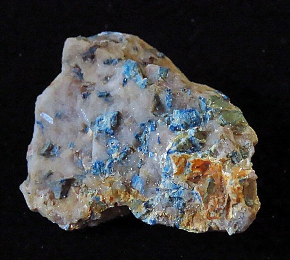 Lazulite Crystals- 2 1/8″- Graves Mountain, Lincoln County, Georgia