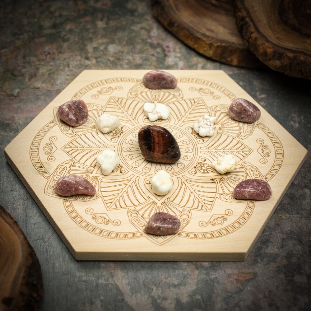 HSFY: Boost Your Metabolism Mini Crystal Grid Set – Mini Crystal Grid Kit