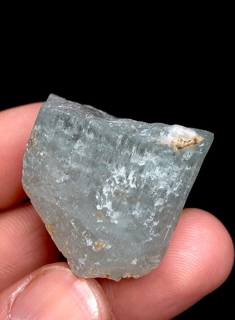 Natural Small Sized Beryl With Multiple Color Hues Of Pink And Blueish Green.