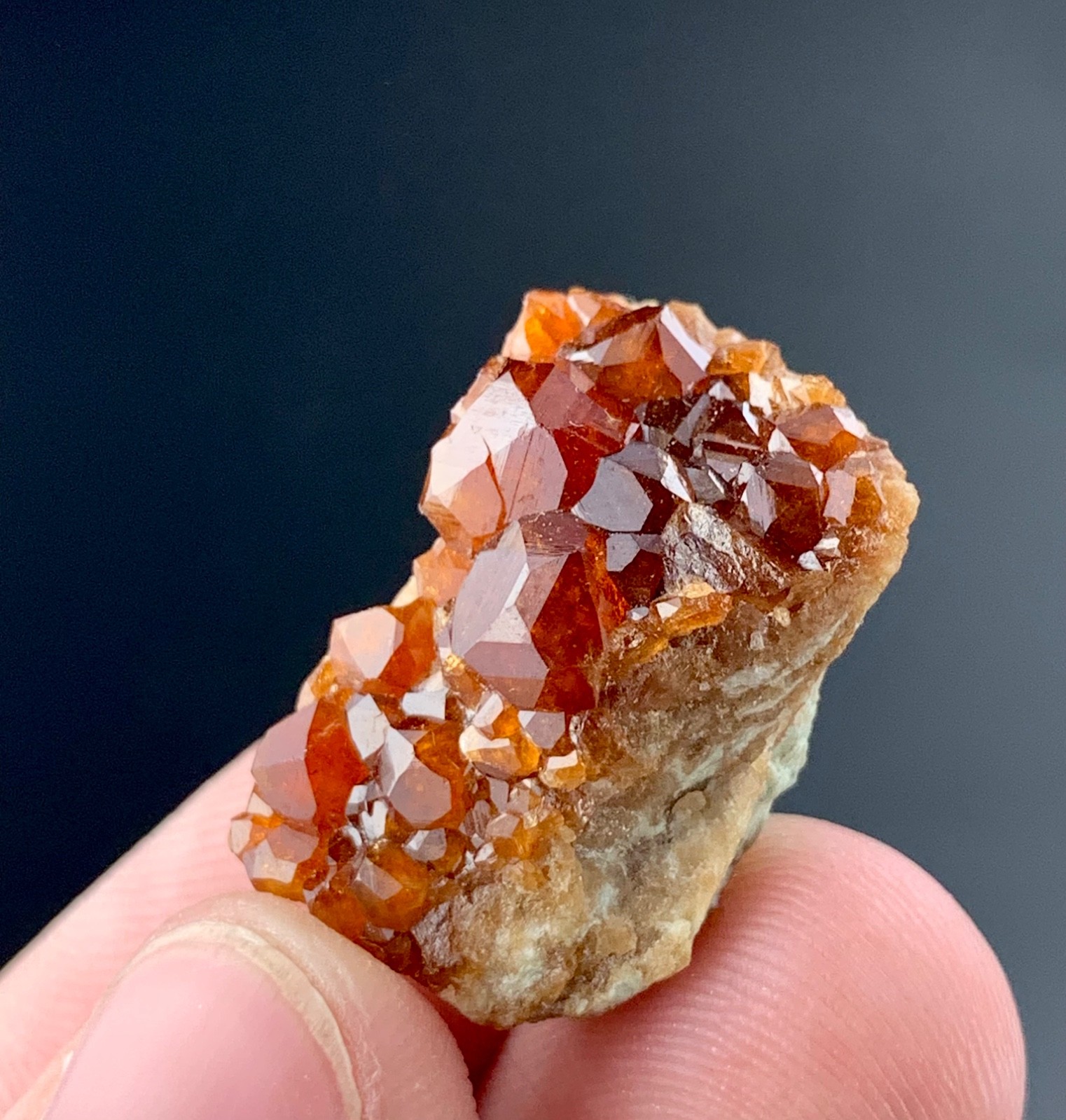 38 Carat Natural Garnet Crystal Specimen From Pakistan