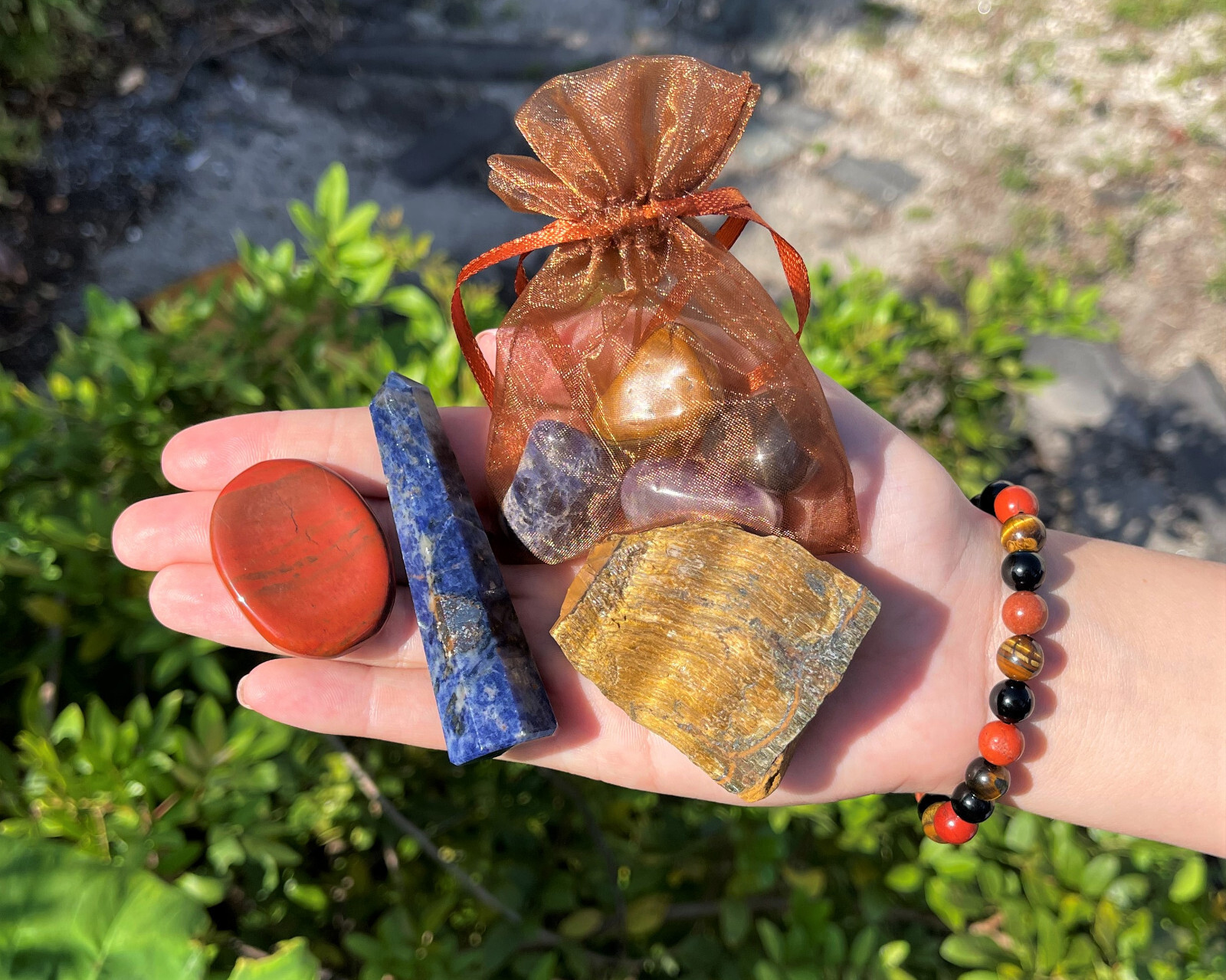 Inner Strength Crystal Box – Bracelet, Worry Stone, Obelisk, Tumble and More!
