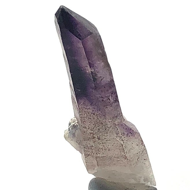 Purple Amethyst Brandberg Quartz Crystal Namibia BR1279