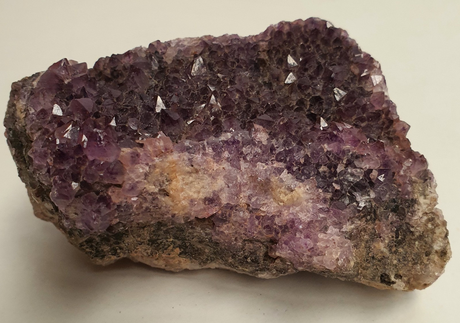 Natural Amethyst Crystal Cluster 6.5cm Wide 8cm Tall 4.5cm Deep
