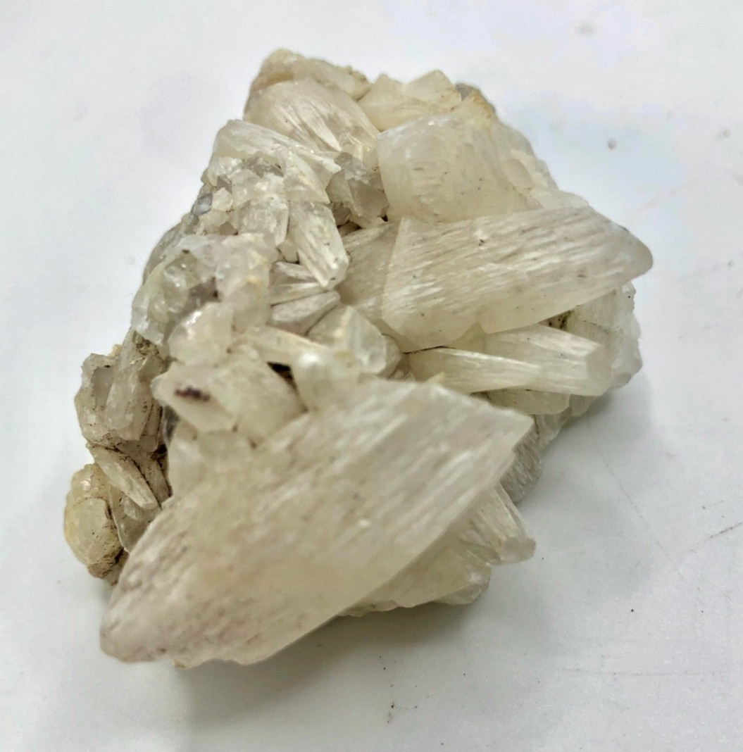94g Stilbite Crystal Cluster Formation Textured Striated Outer Finish