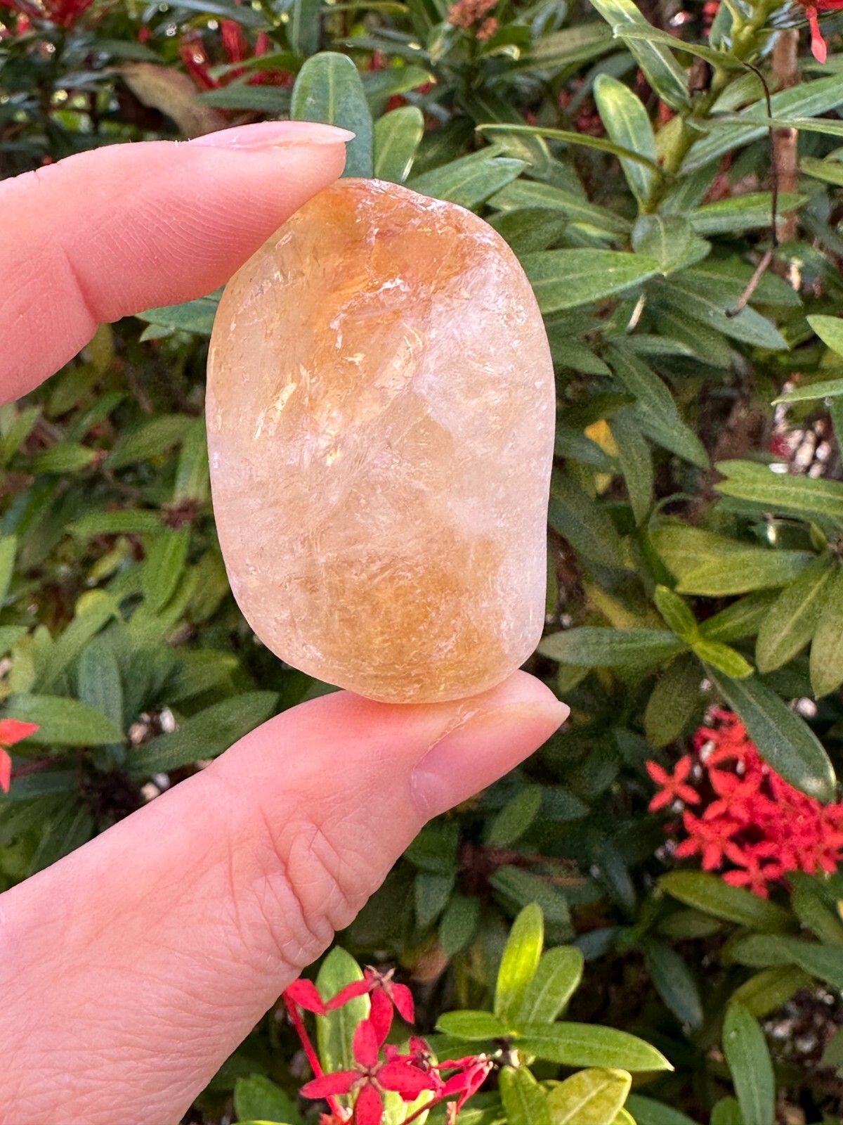 Grade A++ Citrine Pebble, 1.25-2 Inch Large Tumbled Citrine Stones,Wholesale Lot