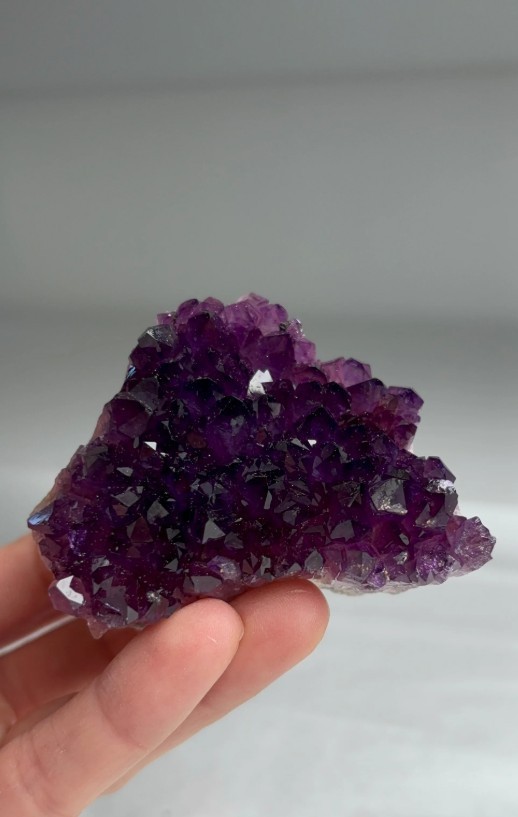 High Grade Amethyst with Extraordinary Purple Crystals