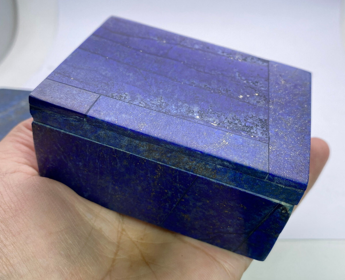 Beautiful Handmade Lapis Lazuli jewelry Box – A Touch of Luxury for Your Space