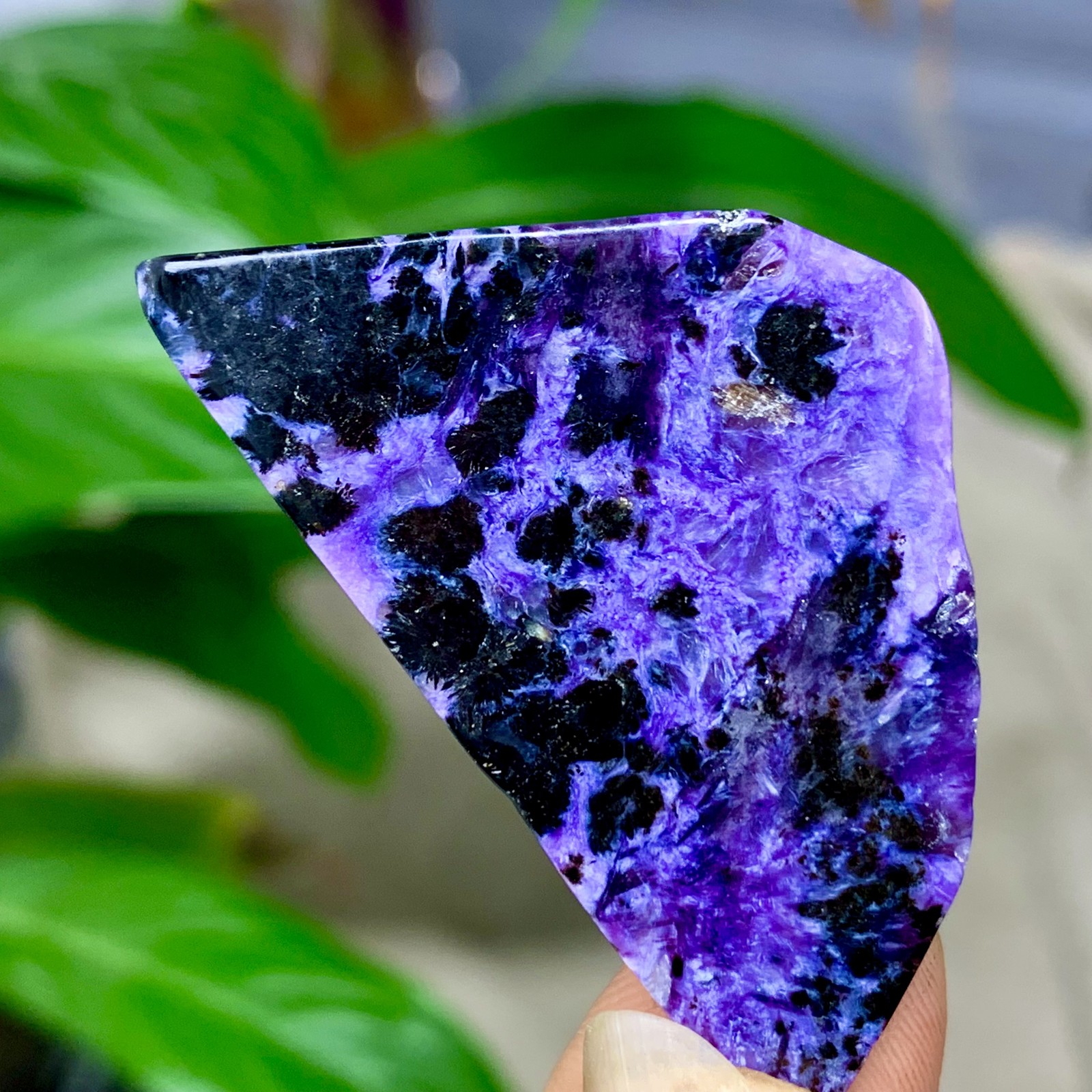 18G Natural Siberian Charoite Purple Healing Crystal blocky Mineral Stone