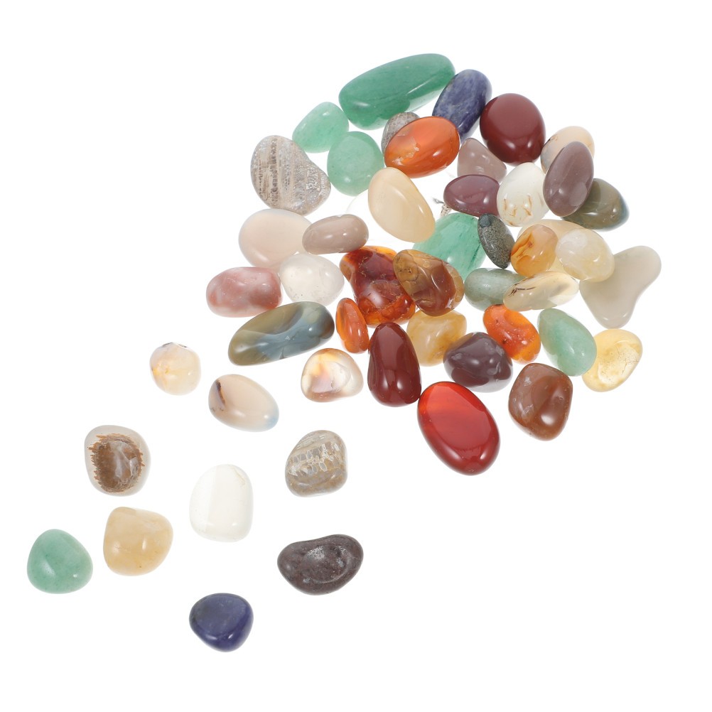 40 Pcs Crystals for Crafts Handmade Pot Decoration Chrystal Stone