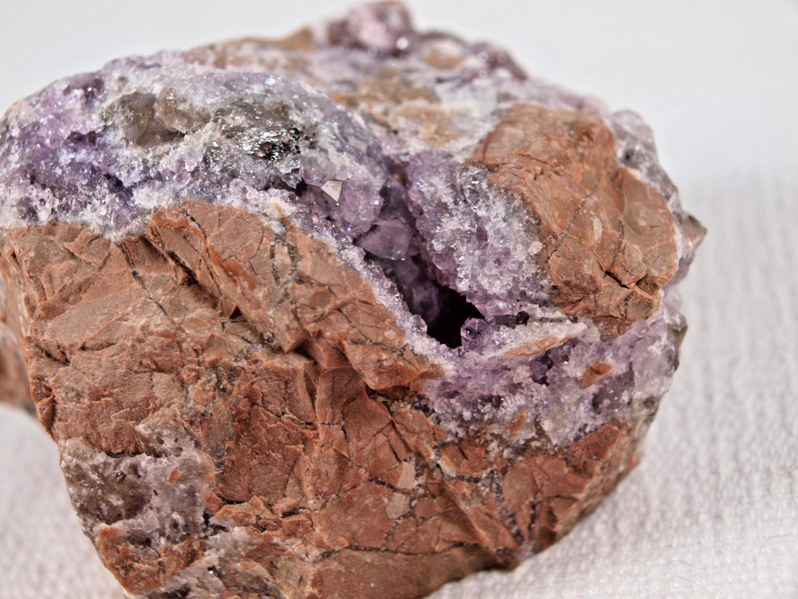 Thunder Bay Amethyst in Matrix Rough Collector Specimen – 322.46 g – Canada