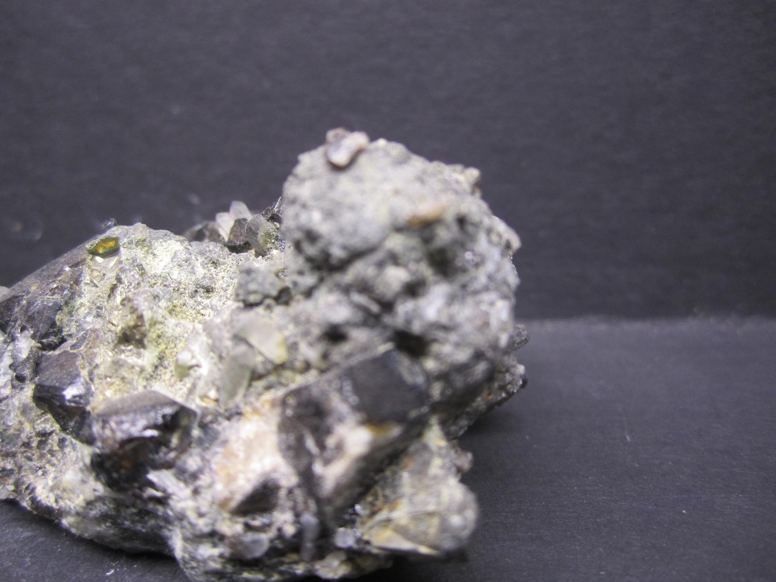 Cassiterite in Quartz, Viloco Mine, Bolivia #6