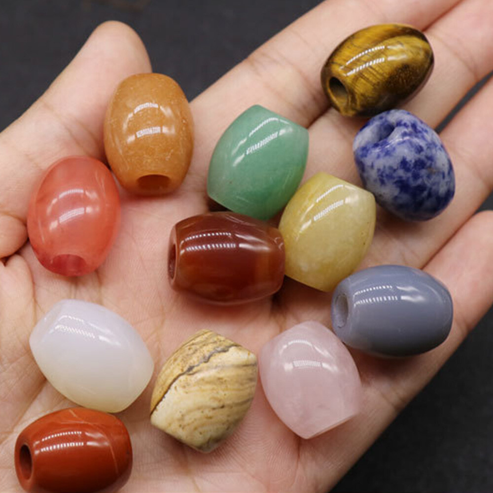 5mm Large Hole Loose Barrel Beads Charms European for Bracelet Jewelry Making