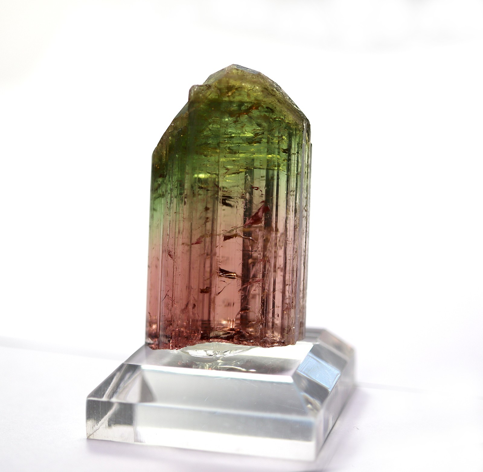 Gem Tourmaline. Nuaparra Pegmatite, Zambezia Prov., Mozambique. About 50 grams