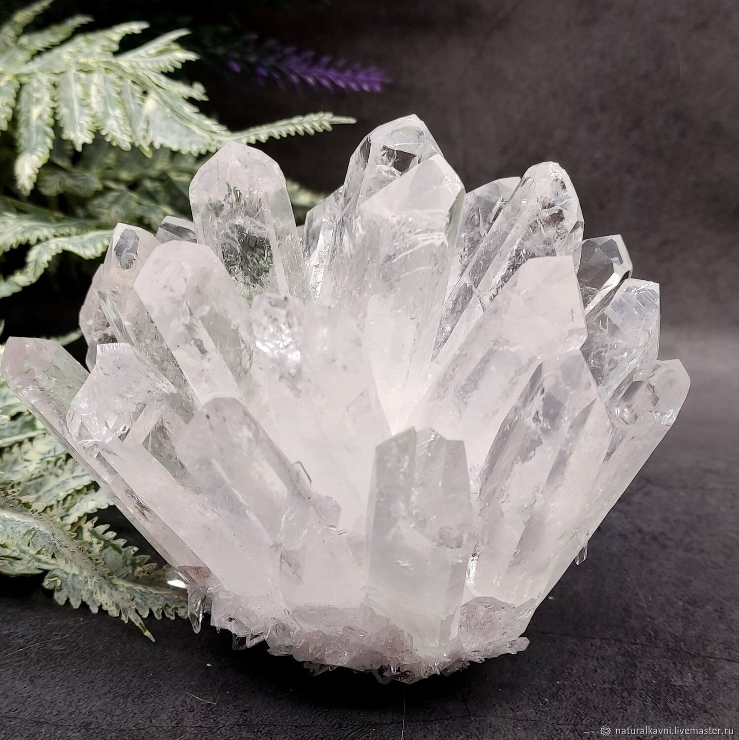 300g+ New Find Large Clear Quartz Phantom Cluster Titanium Geode Quartz Crystal