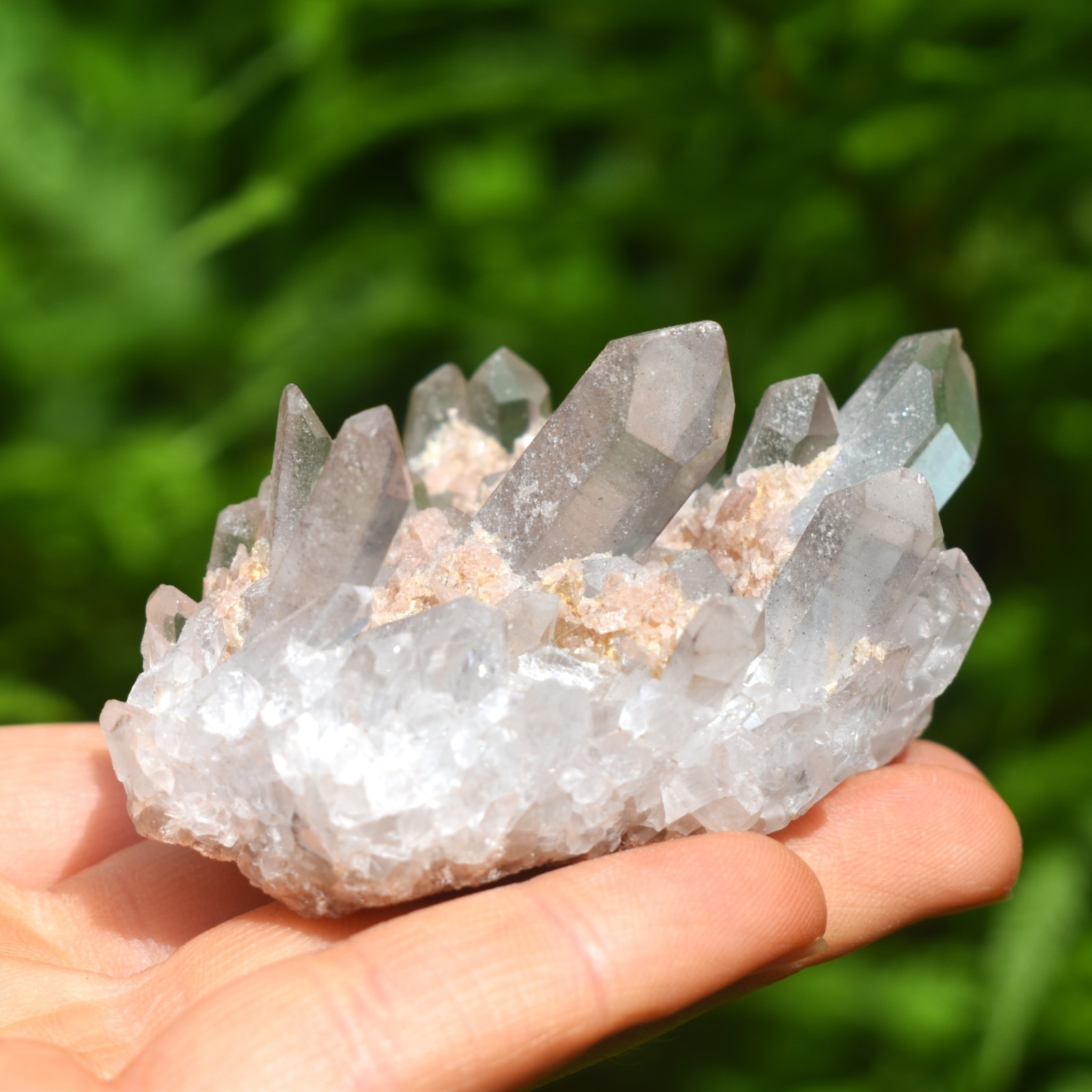 Himalayan Quartz Cluster | Clarity • High Vibration • Spiritual Growth | Natural