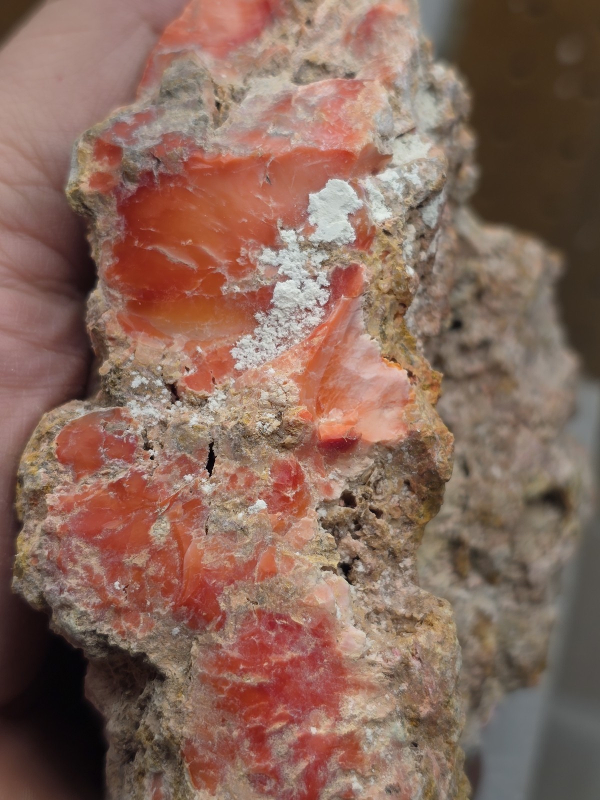 739.9 Gram Pink Chrysoprase Raw Indonesian Mineral Beautiful Large Specimen Dyed