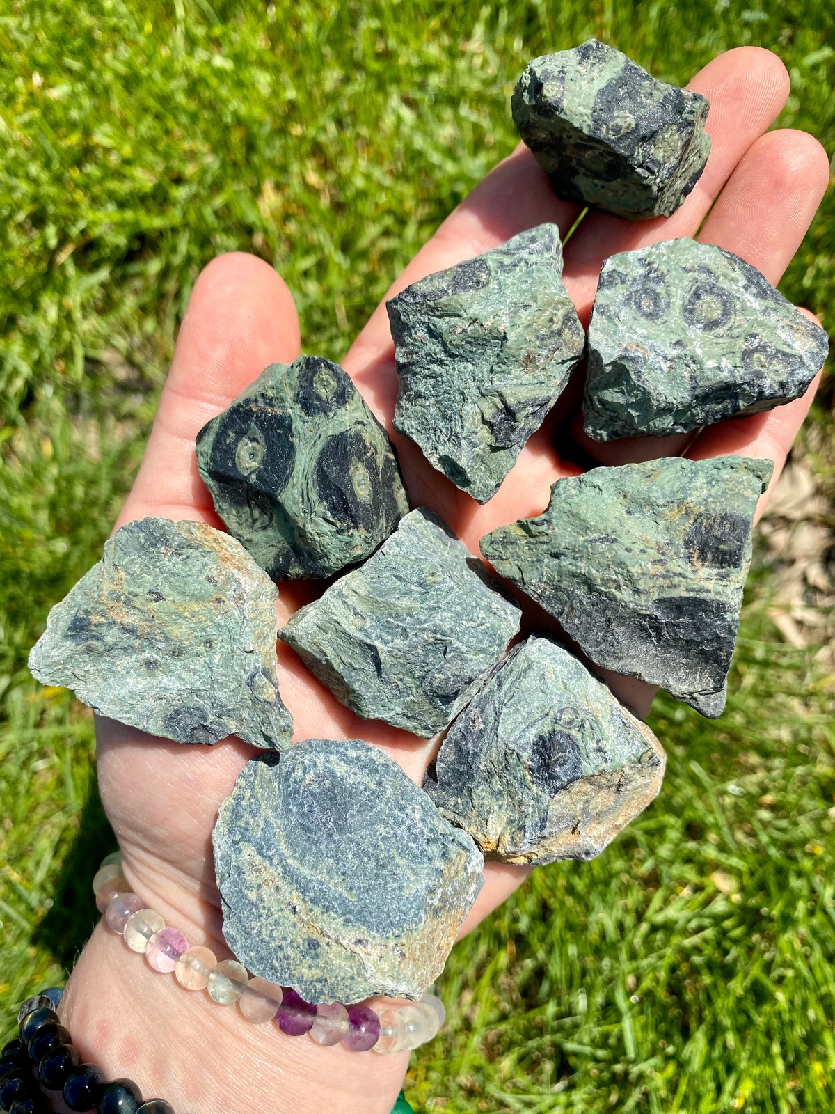 Raw Kambaba Jasper Stone (1″ – 2″) Natural Kambaba Jasper Stone from Madagascar