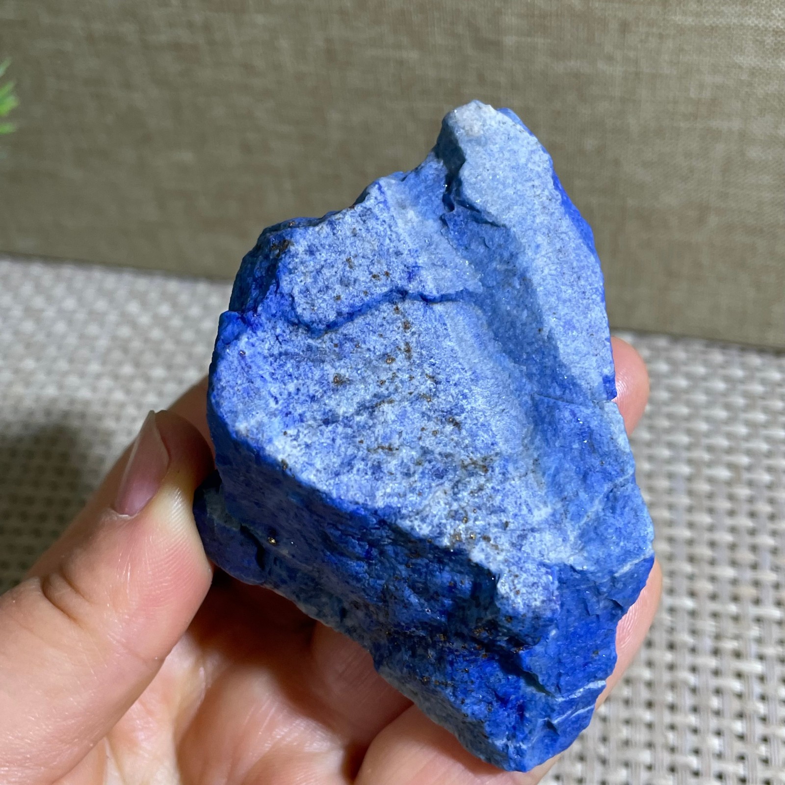 141g Lapis Lazuli Freeform Rough Tumble Healing Crystal Specimen Stone