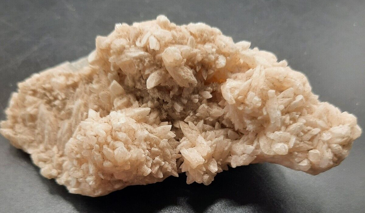 Calcite and Quartz Crystals Mineral rock decoration 3 3/4 x 1 3/4 x 1 1/2 inches