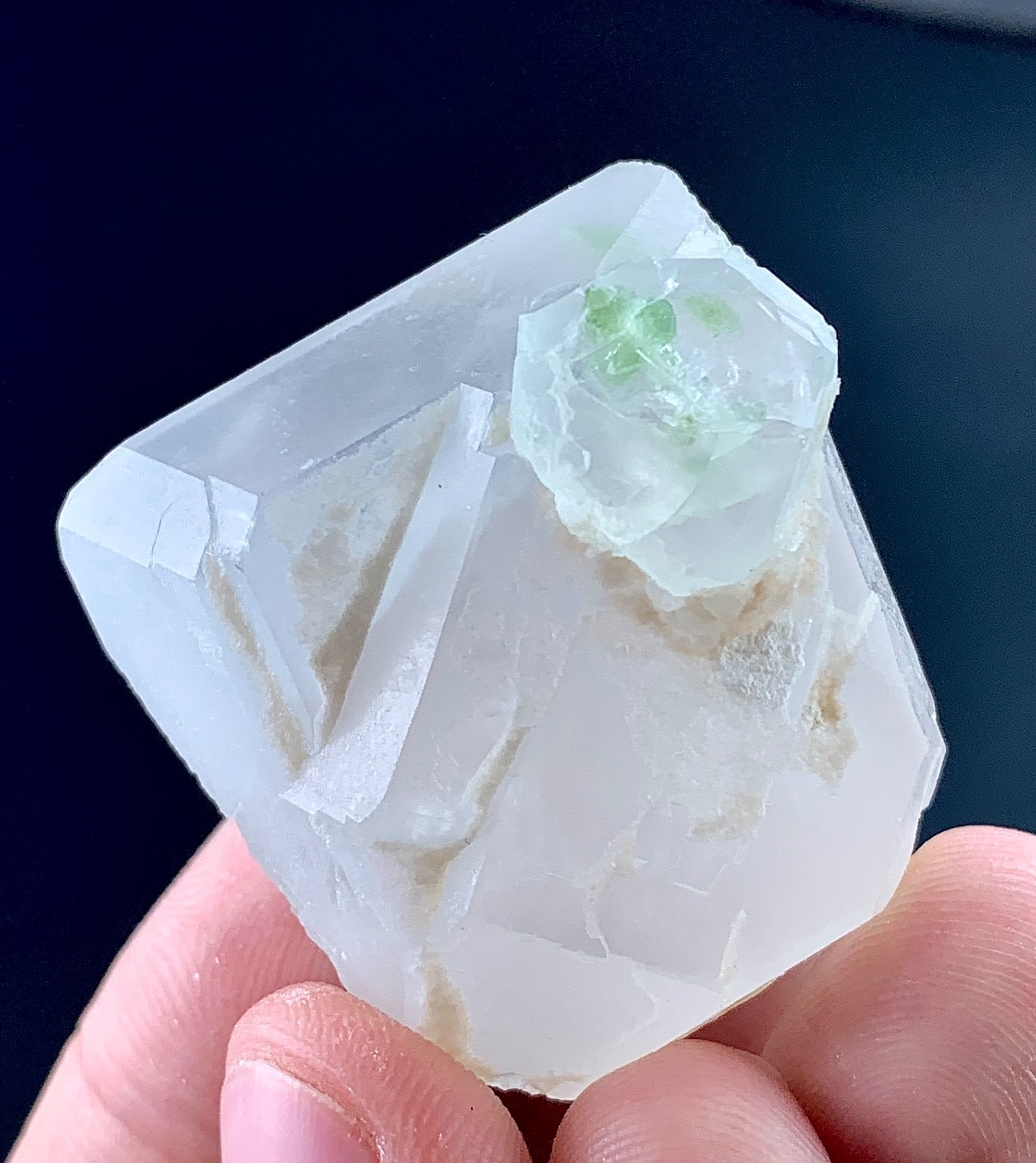 172 Carat Morganite & Tourmaline Crystal Specimen From Afghanistan