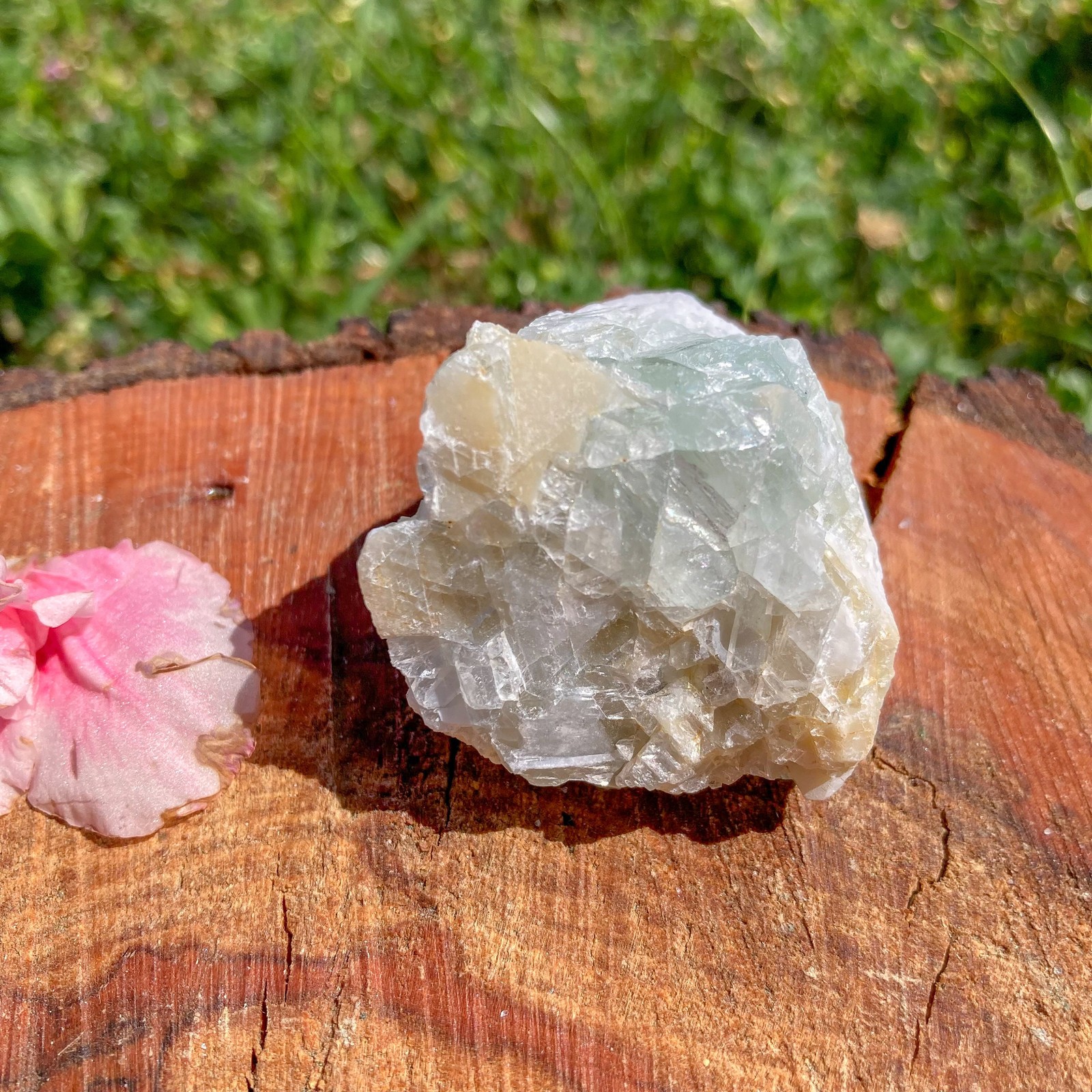 Rough Green Fluorite Crystal / Grounding / Psychic / Cleansing / Healing